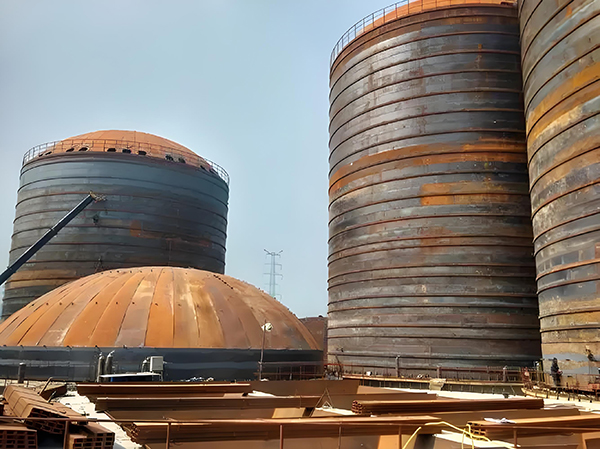 博厚镇焦粉钢板仓